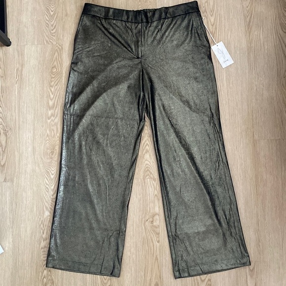 Disco Core Shimmer Trousers High Rise 2X Concert Glam - Picture 2 of 15